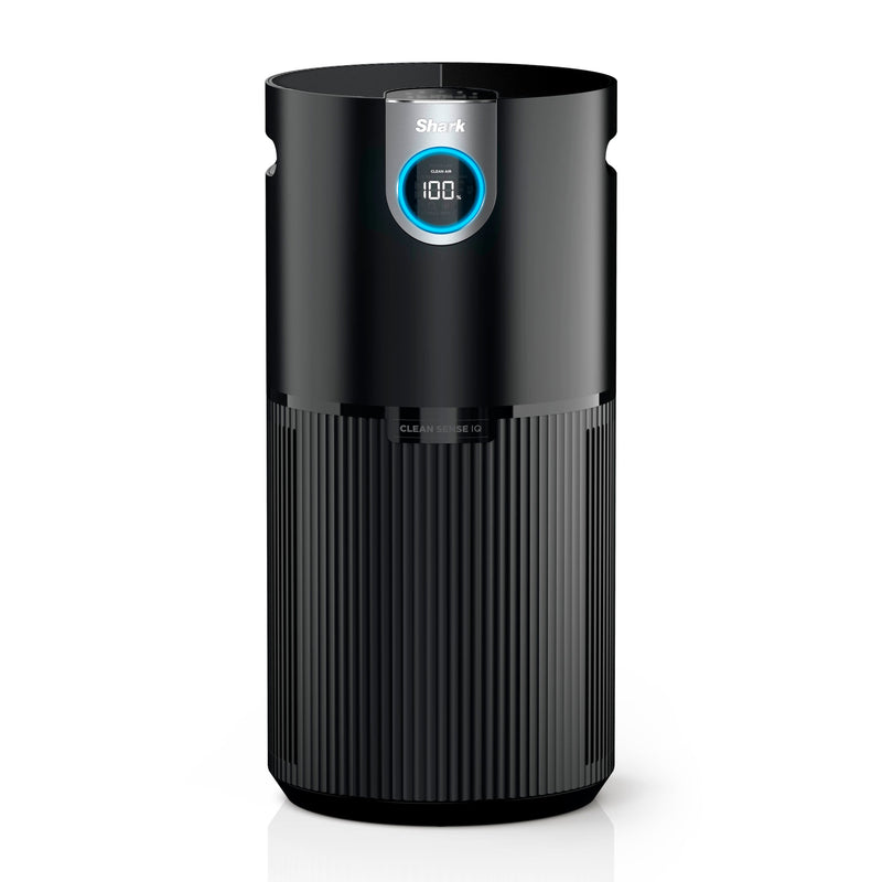Shark - Air Purifier MAX with True NanoSeal HEPA Cleansense IQ Odor Lock Cleans up to 1200 Sq. Ft - Charcoal Grey