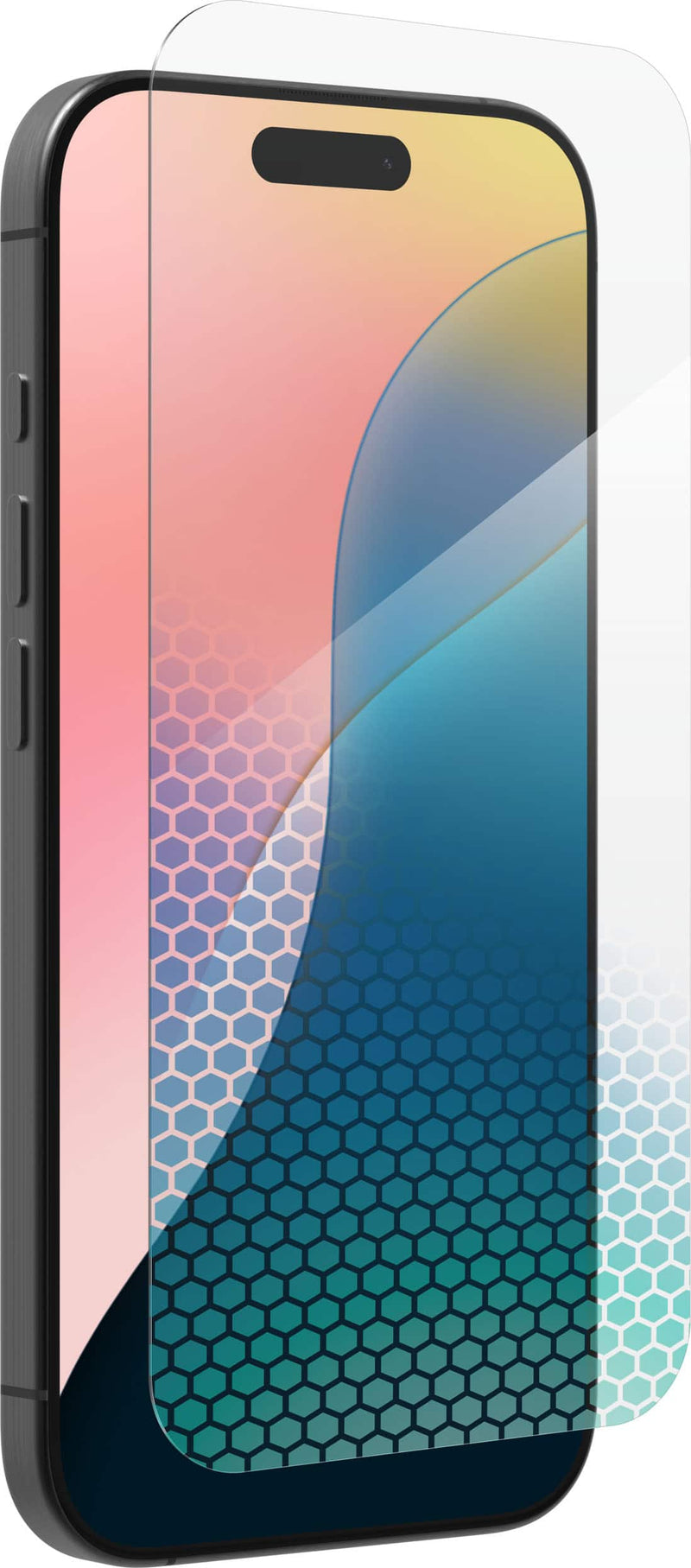 ZAGG - Glass XTR4 Advanced Edge-to-Edge Screen Protector for Apple iPhone 16 Pro - Clear