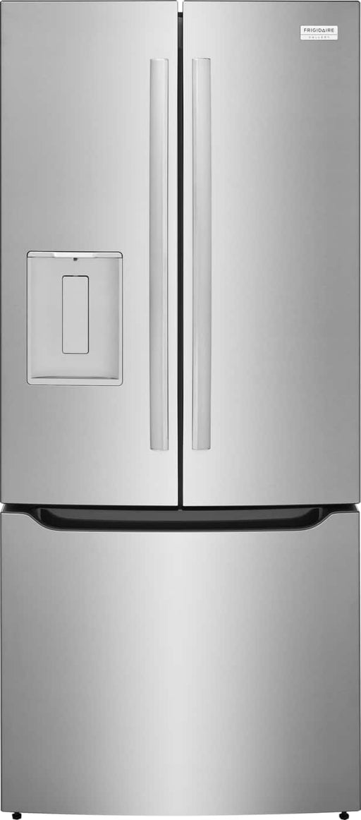 Frigidaire - 20 Cu. Ft. Standard-Depth French Door Refrigerator - Stainless Steel