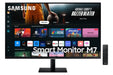 Samsung - M70D 32" LED 4K UHD 60Hz 4ms Smart Monitor with HDR 10 (HDMI USB) - Black