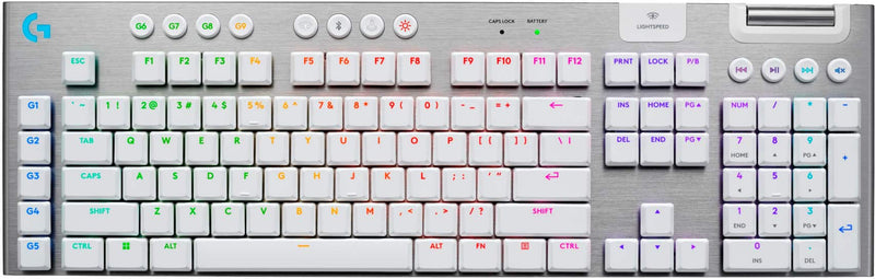 Logitech G G915 X - keyboard - LIGHTSPEED - QWERTY - English - white Input Device