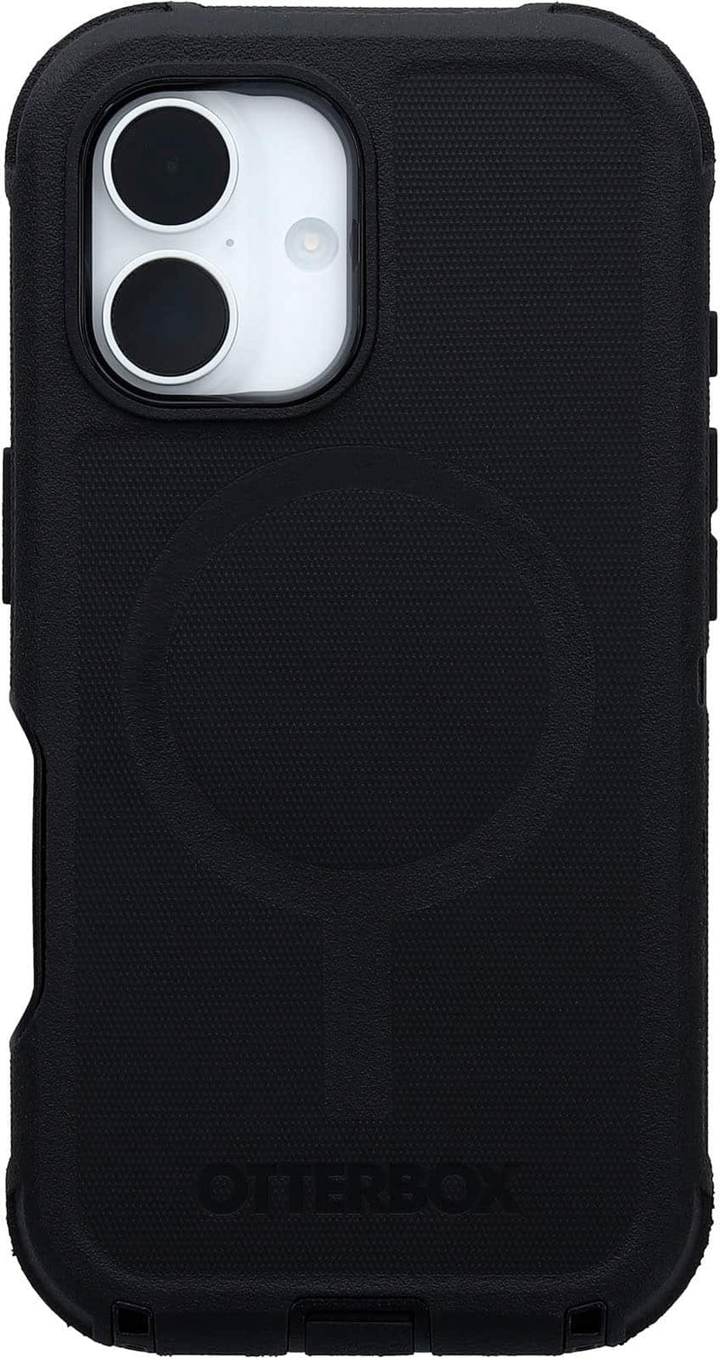 OtterBox - Defender Series Pro Hard Shell for MagSafe for Apple iPhone 16 - Black