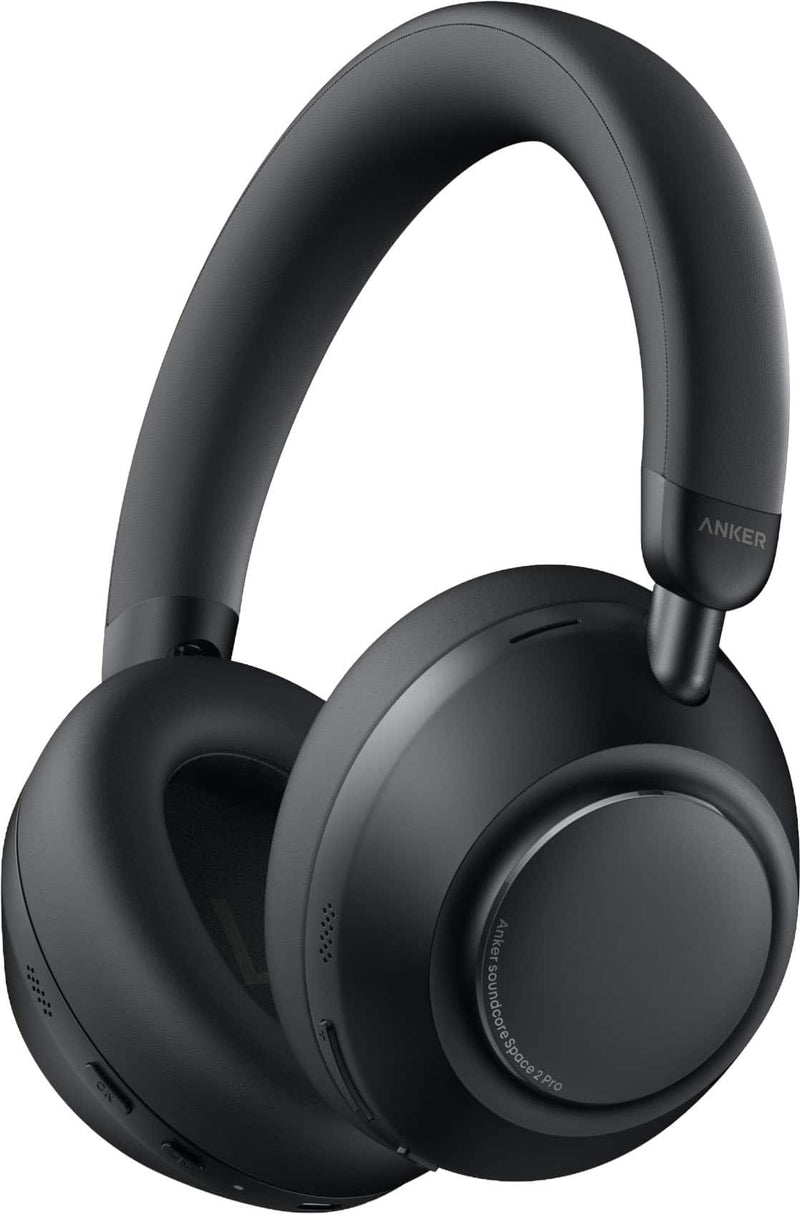 Anker - Soundcore Space 2 Pro Wireless Adaptive Noise Cancelling Over-the-Ear Headphones - Black