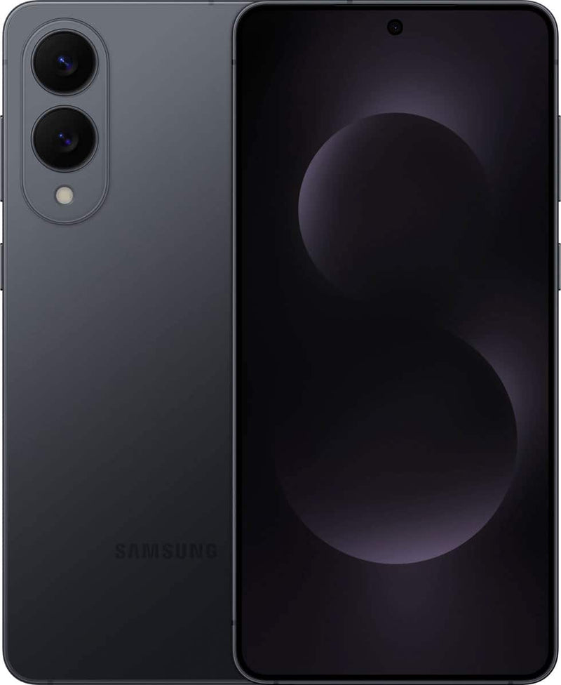 Samsung - Galaxy S25 Edge 256GB - Titanium Jet Black (Verizon)
