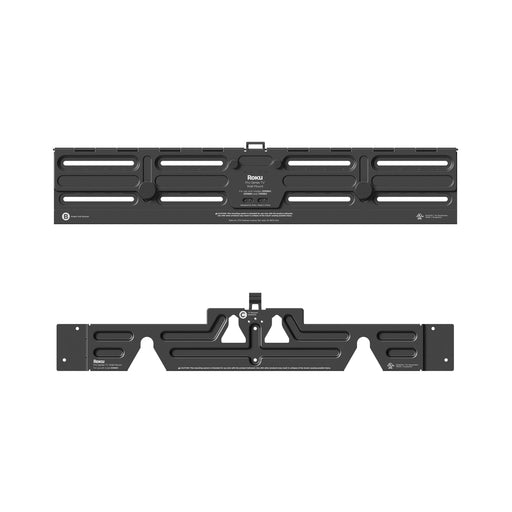 Roku - Wall Mount Kit for 75 Pro Series TV - Ultra-Slim with Minimalist Flat Design - Hinged Mount for Easy Access to Cables - Black