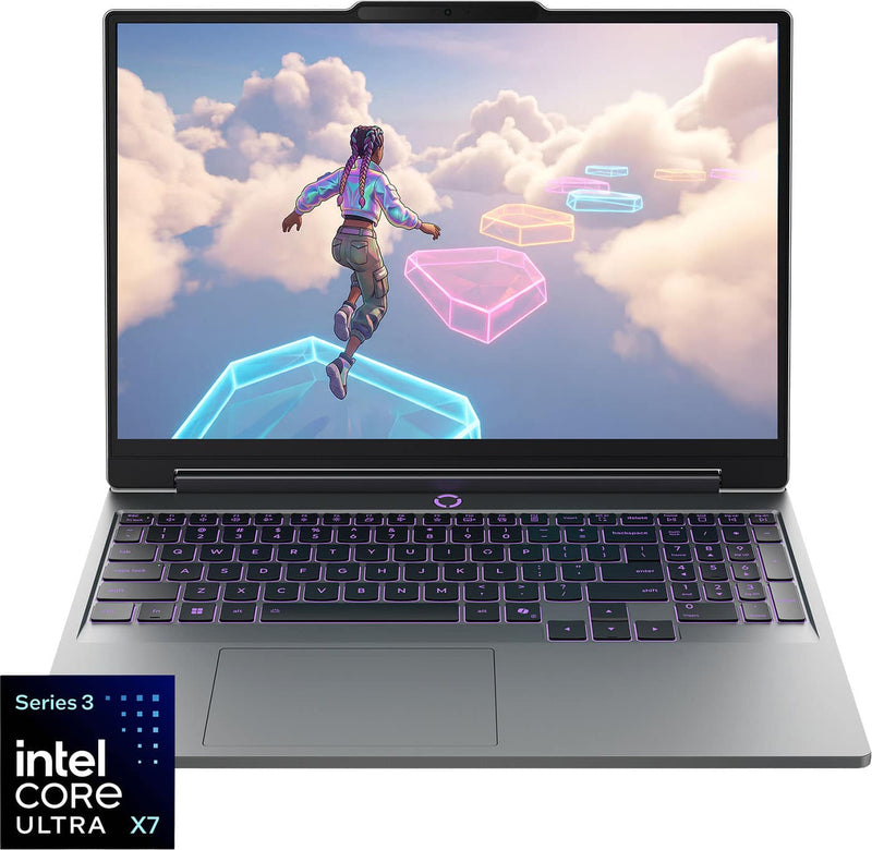 Lenovo - LOQ Essential 15.3" 2K Gaming Laptop - Intel Core Ultra X7 358H 2026 - 16GB RAM - Intel Arc B390 - 512GB Storage - Luna Grey
