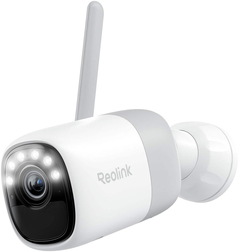 Reolink - Altas Series B630 2K 4MP Battery Security Camera Wireless WiFi with Pre-Record ColorX Long Battery Life - White