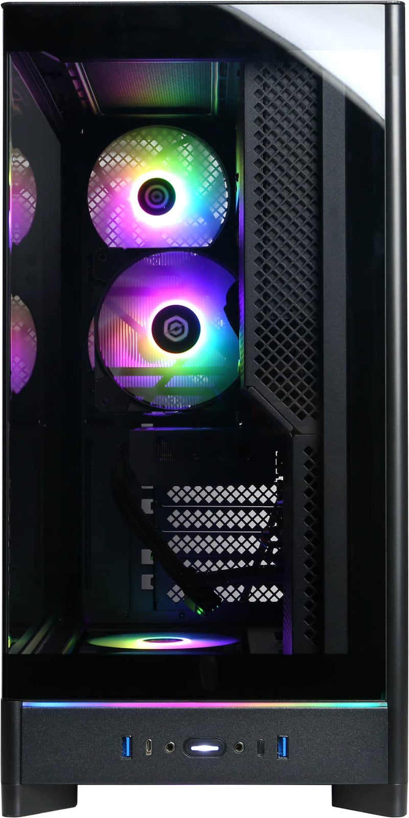 CyberPowerPC - Gaming Desktop - Intel Core i9-14900F - NVIDIA GeForce RTX 5070 12GB - 32GB DDR5 - 1TB PCIe 4.0 SSD - Black