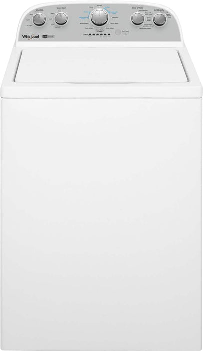 Whirlpool - 3.8 Cu. Ft. High Efficiency Top Load Washer with 2 in 1 Removable Agitator - White