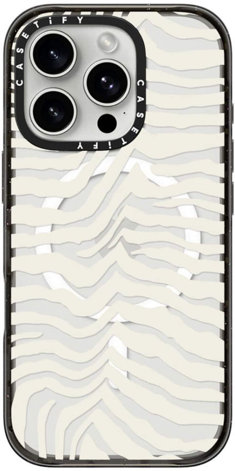 CASETiFY - Impact Case with MagSafe for Apple iPhone 16 Pro - Zebra Stripe