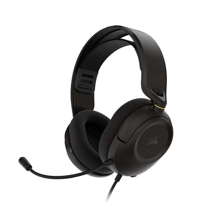 CORSAIR - HS35 v3 Wired Over-the-Ear Gaming Headset for PCXbox OneXbox Series XSPS5PS4 Nintendo Switch and Mobile - Carbon