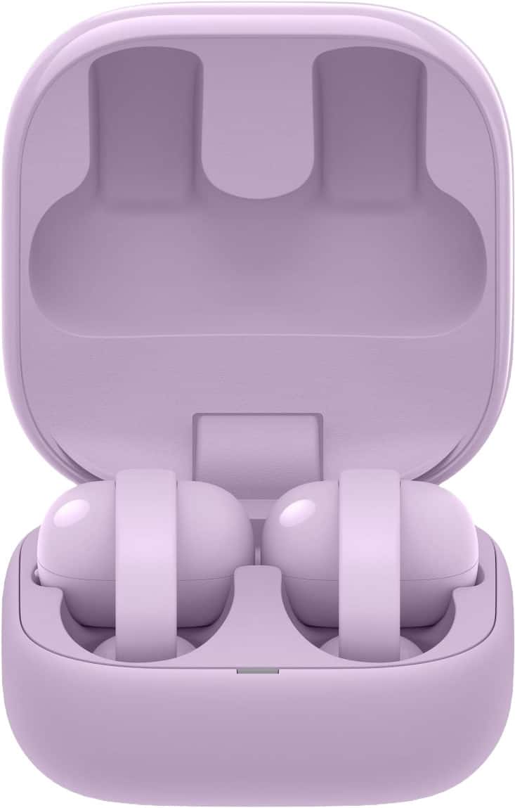Sony - LinkBuds Clip Truly Wireless Open Earbuds - Lavender