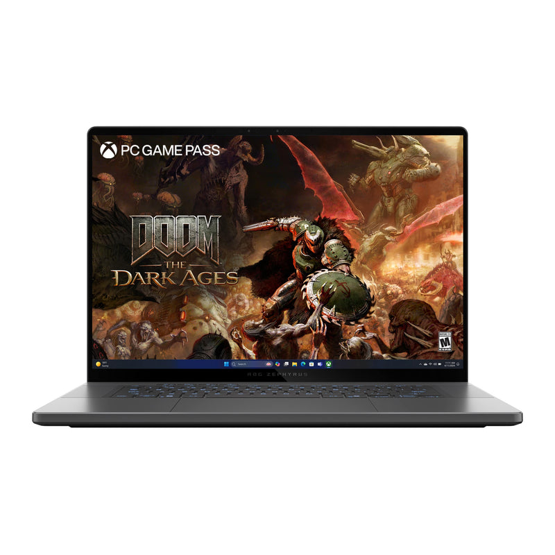 ASUS - ROG Zephyrus G16 16" OLED 2.5K 240Hz Gaming Laptop - Intel Core Ultra 9 - 32GB RAM - NVIDIA RTX 5070 Ti 12GB - 1TB SSD - Eclipse Gray
