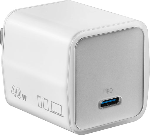 Insignia - 40W USB-C Port Wall Charger - White