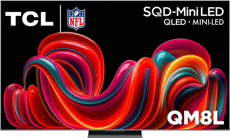 TCL - 75" Class QM8L Series 4K UHD HDR SQD-Mini LED Smart TV with Google TV (2026)