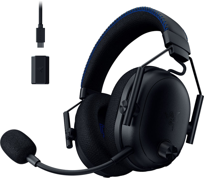 Razer - BlackShark V3 Pro ANC Wireless Over-the-Ear Gaming Headset for PlayStation PC Mac Nintendo Switch Smartphone - Black