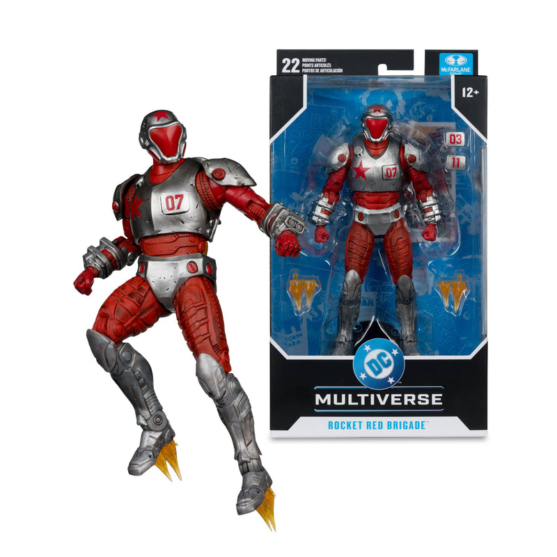 McFarlane Toys - DC Multiverse Rocket Red Brigade (Justice League Generation Lost) 7.25" Action Figure