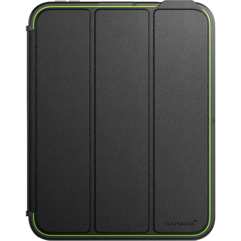 SaharaCase - Raider Series Heavy Duty Folio Case for Apple iPad mini (A17 Pro) and iPad mini (6th Gen) - Scorpion Black/Green