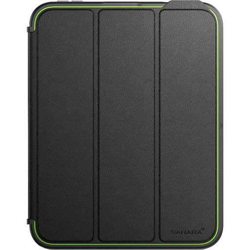 SaharaCase - Raider Series Heavy Duty Folio Case for Apple iPad mini (A17 Pro) and iPad mini (6th Gen) - Scorpion Black/Green