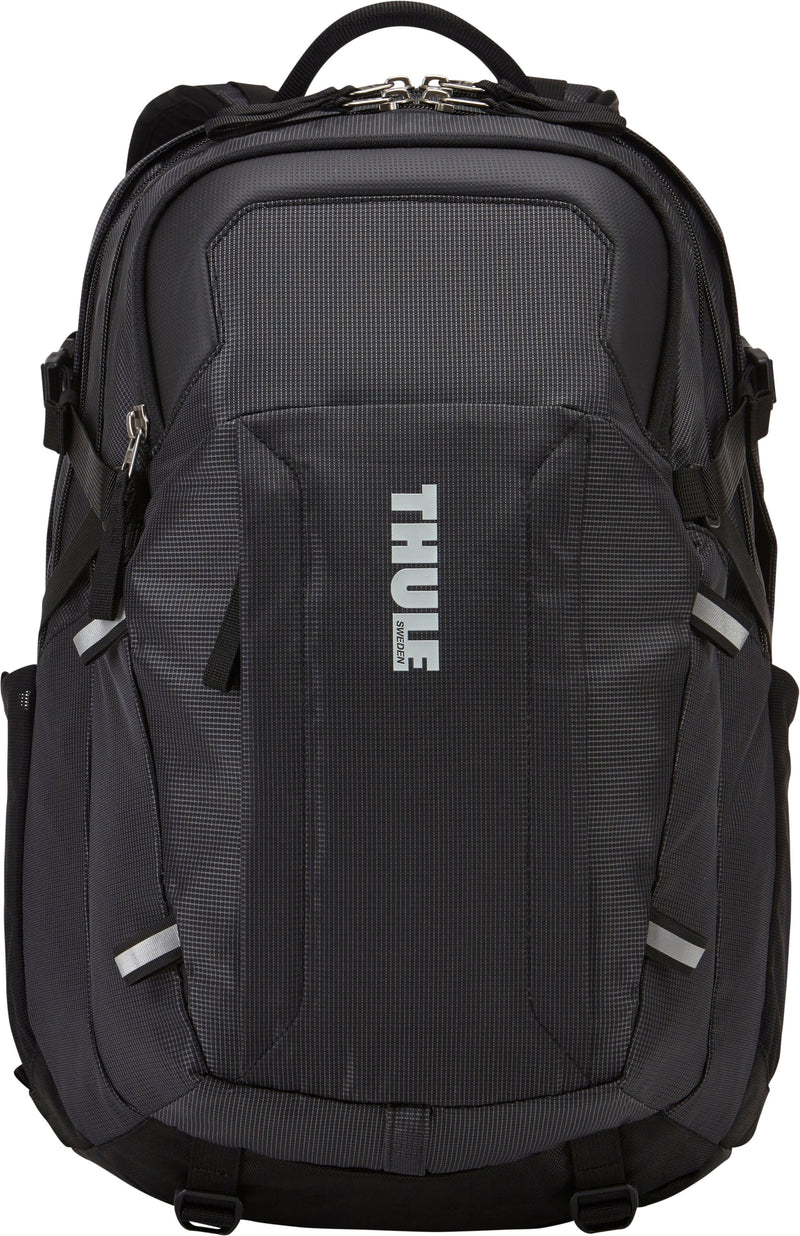 Thule - EnRoute 27L Escort 2 Backpack for 15.6" Laptop w/ 10.1" Padded Tablet Sleeve Crushproof SafeZone  Water Bottle Holder - Black