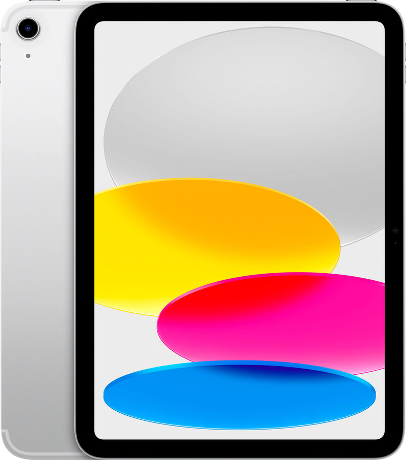 Apple - 11-inch iPad A16 chip with Wi-Fi + Cellular - 256GB - Silver (Unlocked)