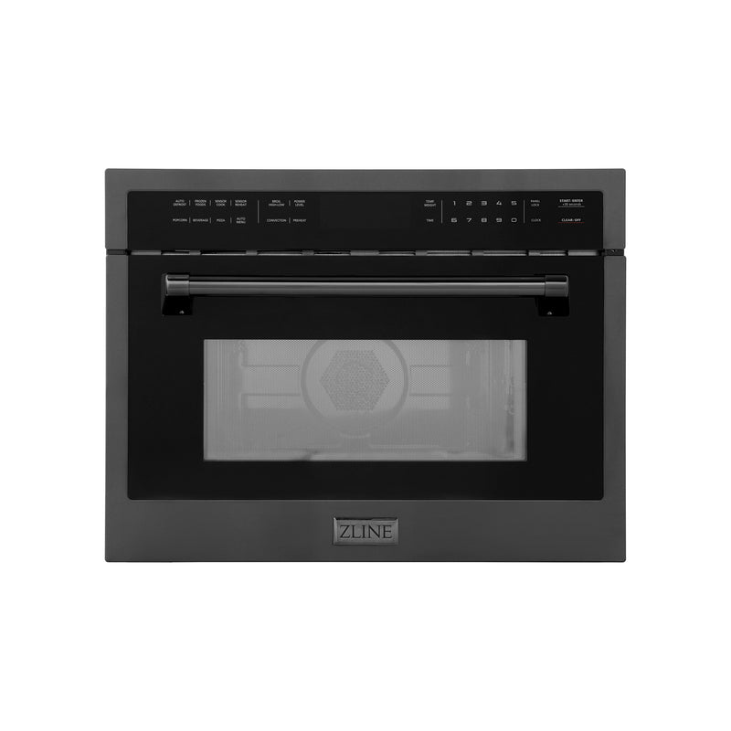 ZLINE - 24" Built-in Convection Microwave Oven - Black