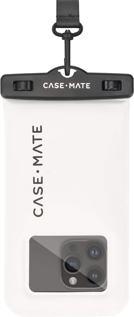 Case-Mate - Sand Dollar Waterproof Floating Pouch for most Cell Phones - Gray/Black