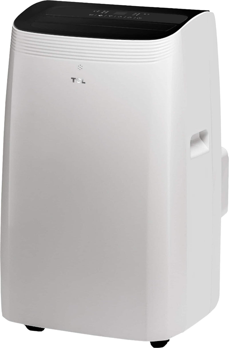 TCL - 350 Sq. Ft. 8000 BTU Smart Portable Air Conditioner 3-in-1 with AC Fan  Dehumidifier - White
