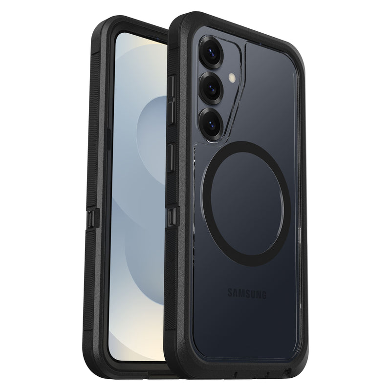OtterBox - Defender Series Pro XT Hard Shell with Magnets for Samsung Galaxy S25 - Dark Side