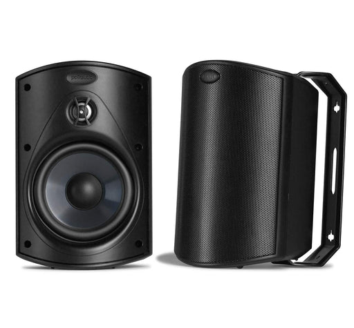 Polk Audio - Atrium Series 4-1/2" Outdoor Loudspeakers (Pair) - Black