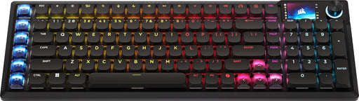 CORSAIR - VANGUARD AIR 99 WIRELESS Optical-Mechanical Gaming Keyboard with Pre-lubed ultra-responsive OPX Low-Profile Switches - Black