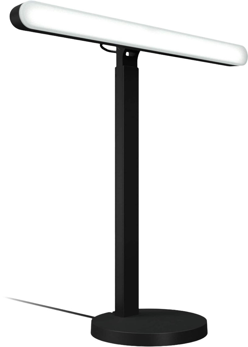 Logitech G Litra Beam Premium LED Gaming Key Light with TrueSoft Adjustable Desktop Mount Graphite lamp head