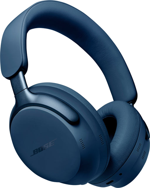 Bose - QuietComfort Ultra Wireless Noise Cancelling Over-the-Ear Headphones - Lunar Blue