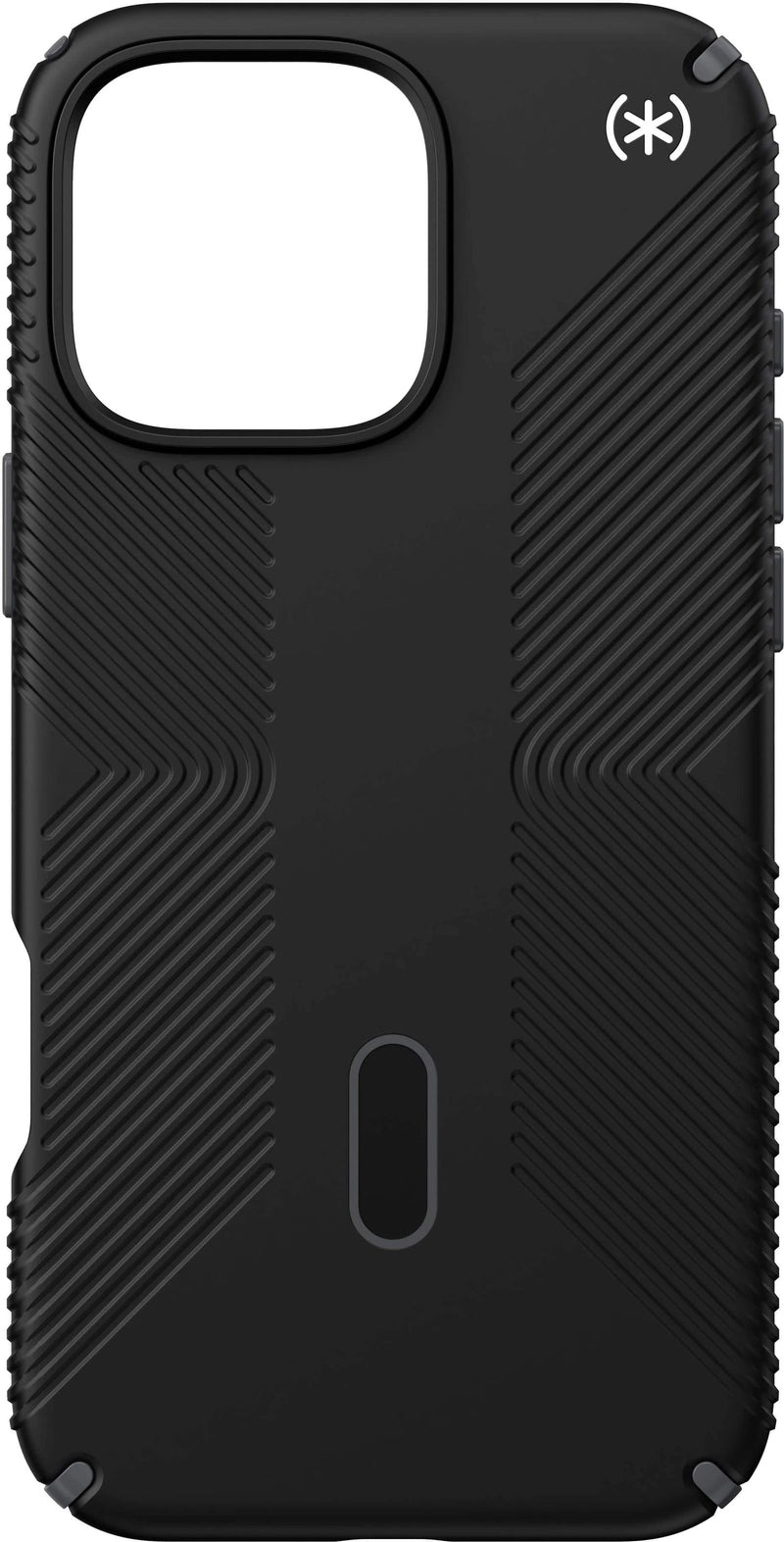 Speck - Presidio2 Grip ClickLock Case with MagSafe for Apple iPhone 16 Pro Max - Black