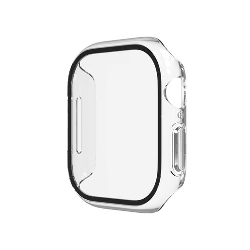 ZAGG - InvisibleShield Glass Elite 360 Integrated Bumper + Screen Protection for Apple Watch Series 11/10 Large - Clear