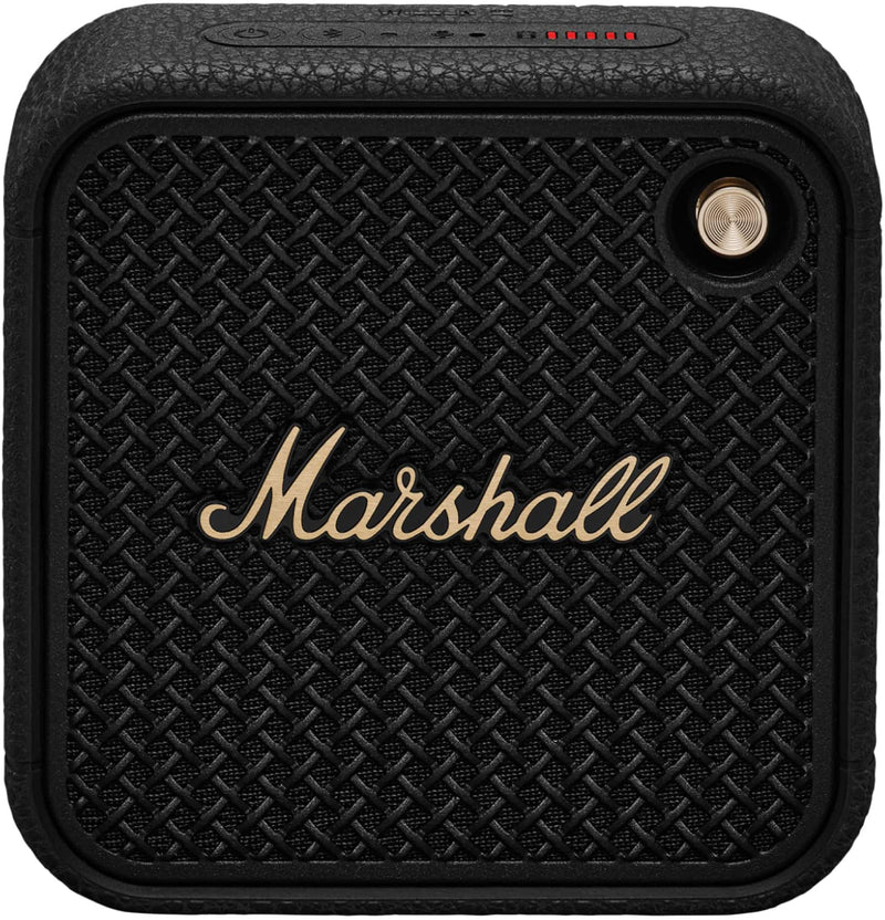 Marshall - Willen II Portable Bluetooth Speaker with Rugged Waterproof / Dust-proof Wireless Design - Black/Brass