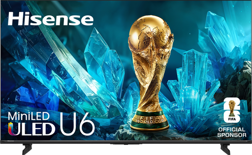Hisense - 55" Class U6 Series MiniLED 4K UHD Smart Fire TV (2026)