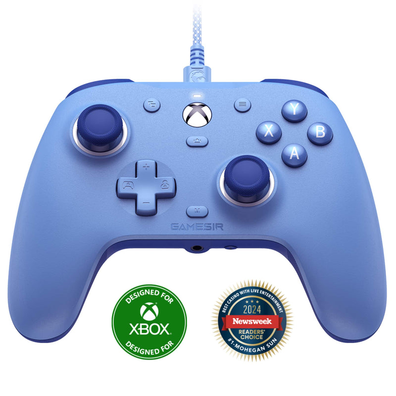 GameSir - G7 SE Wired Controller for Xbox Series XSOne Windows 10/11 Hall Effect Joysticks  Trigger 3.5mm - Dynamic Blue