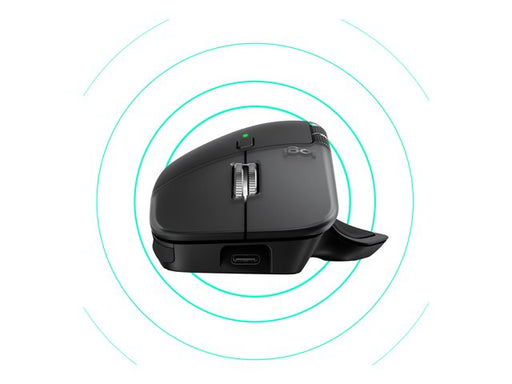 Logitech MX Master 4 for Mac - mouse - Bluetooth 2.4 GHz - space black