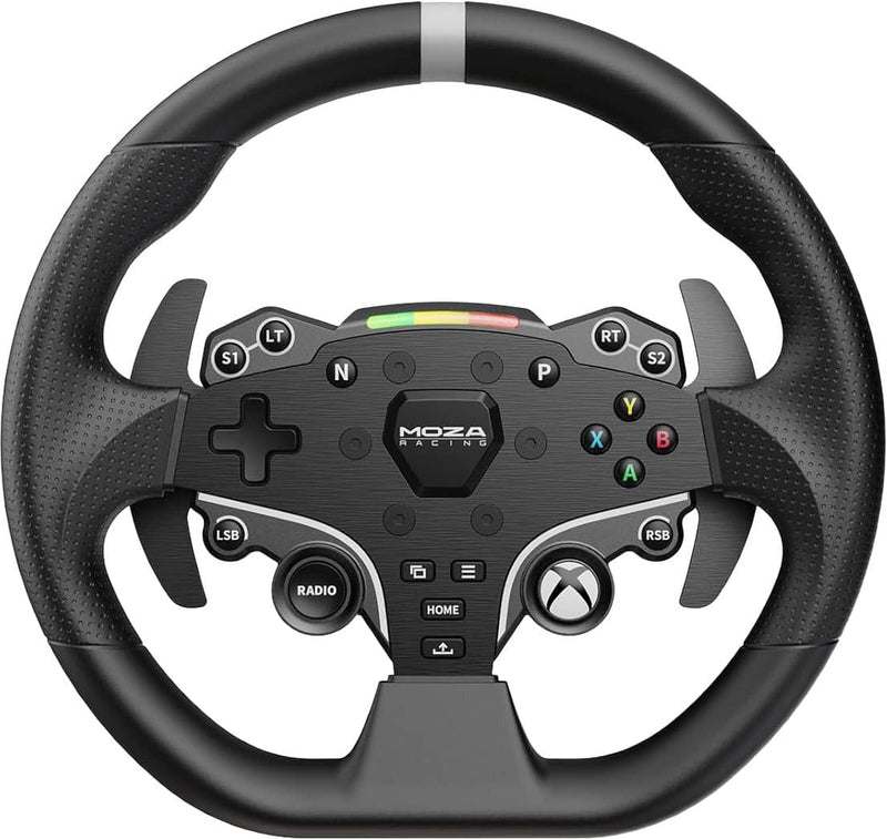 Moza Racing - ESX Sim Racing Steering Wheel for Xbox One Xbox Series XS and Windows - Black