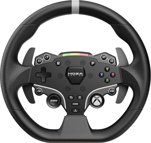 Moza Racing - ESX Sim Racing Steering Wheel for Xbox One Xbox Series XS and Windows - Black