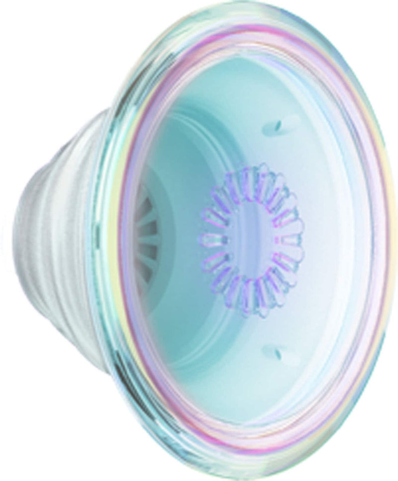 PopSockets - PopTop Swappable Universal Grip for Cell Phones TOP ONLY Compatible with Any PopGrip Base - Blue Opalescent