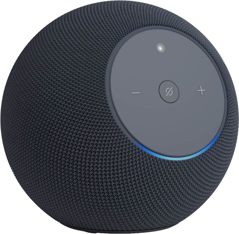 Amazon - Echo Studio with Home Camera (all-new) 13 MP Visual intelligence Immersive sound Designed for Alexa+ - Graphite