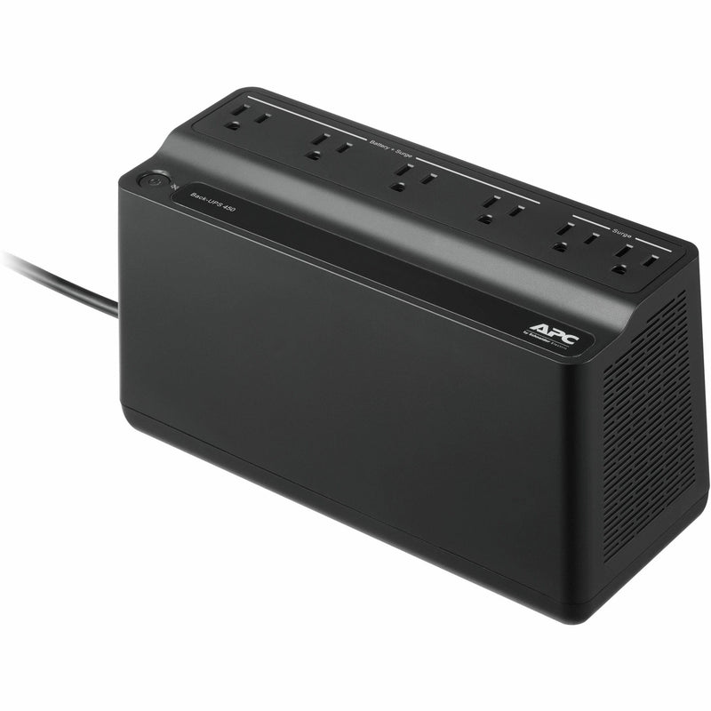 APC - Back-UPS Connect 450VA 120V 6 NEMA outlets (2 surge) - Black