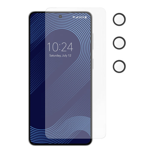 Insignia - Glass Screen and Lens Protectors for Samsung Galaxy S26+ (3-Pack) - Clear