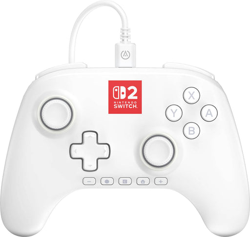 PowerA - Advantage Wired Controller for Nintendo Switch 2 with Lumectra - White