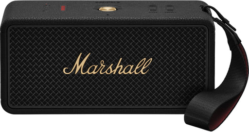Marshall - Middleton II Portable Bluetooth Speaker with Rugged Waterproof and Dustproof Design - Black/Brass