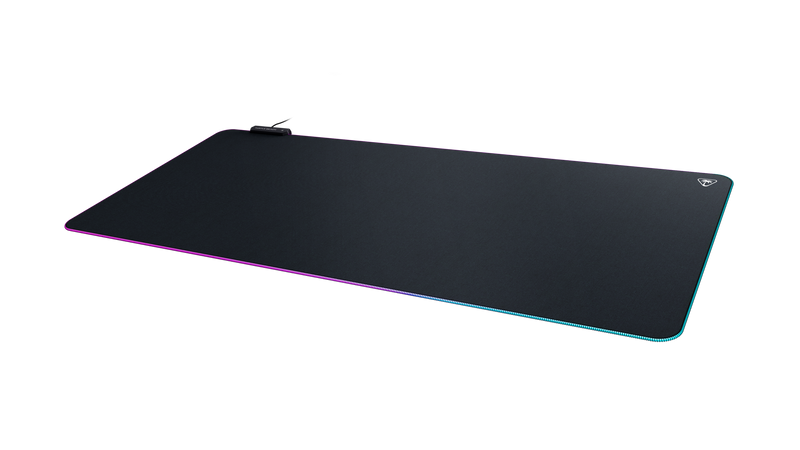 Turtle Beach - Sense AIMO XXL Ultra-Wide RGB Illumination Gaming Mousepad - Black