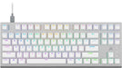 CORSAIR - K60 PRO TKL Wired Optical-Mechanical OPX Linear Switch Gaming Keyboard with per-key RGB Backlighting - White