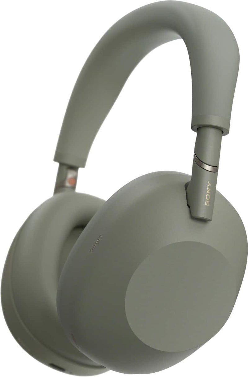 Sony - WH-1000XM6- Best Wireless Noise Cancelling Headphones - Olive Gray